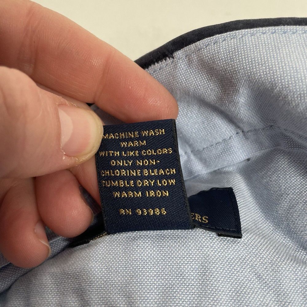 Brooks Brothers 346 Dress Pants, 38X30, Dark Blue, Mens Classic Designer - Picture 3 of 11